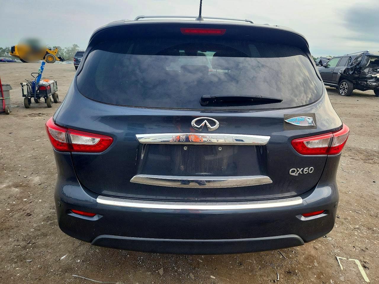 2014 Infiniti Qx60 Base Серый vin: 5N1AL0MM3EC514743
