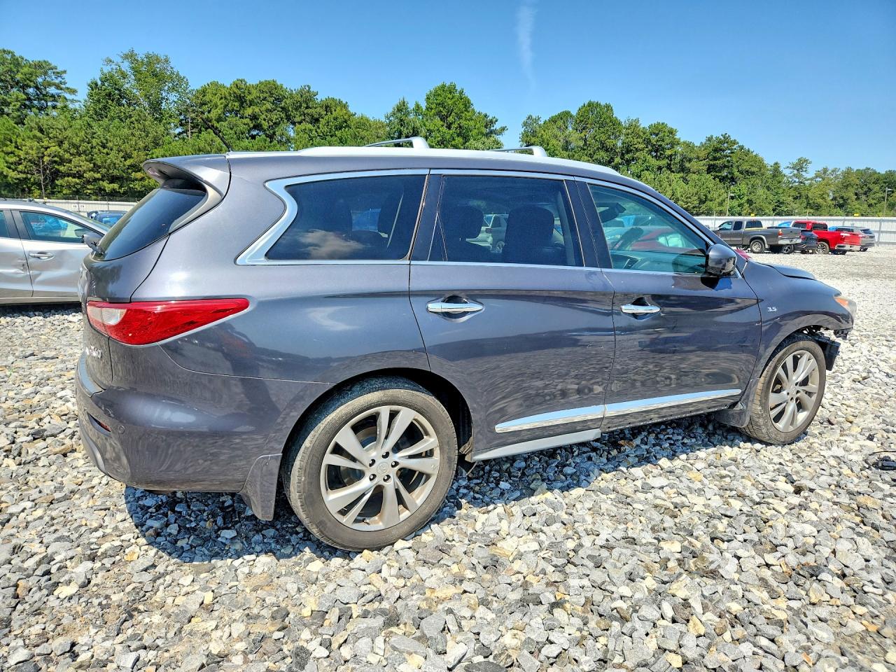 2014 Infiniti Qx60 Base Серый vin: 5N1AL0MM3EC515584