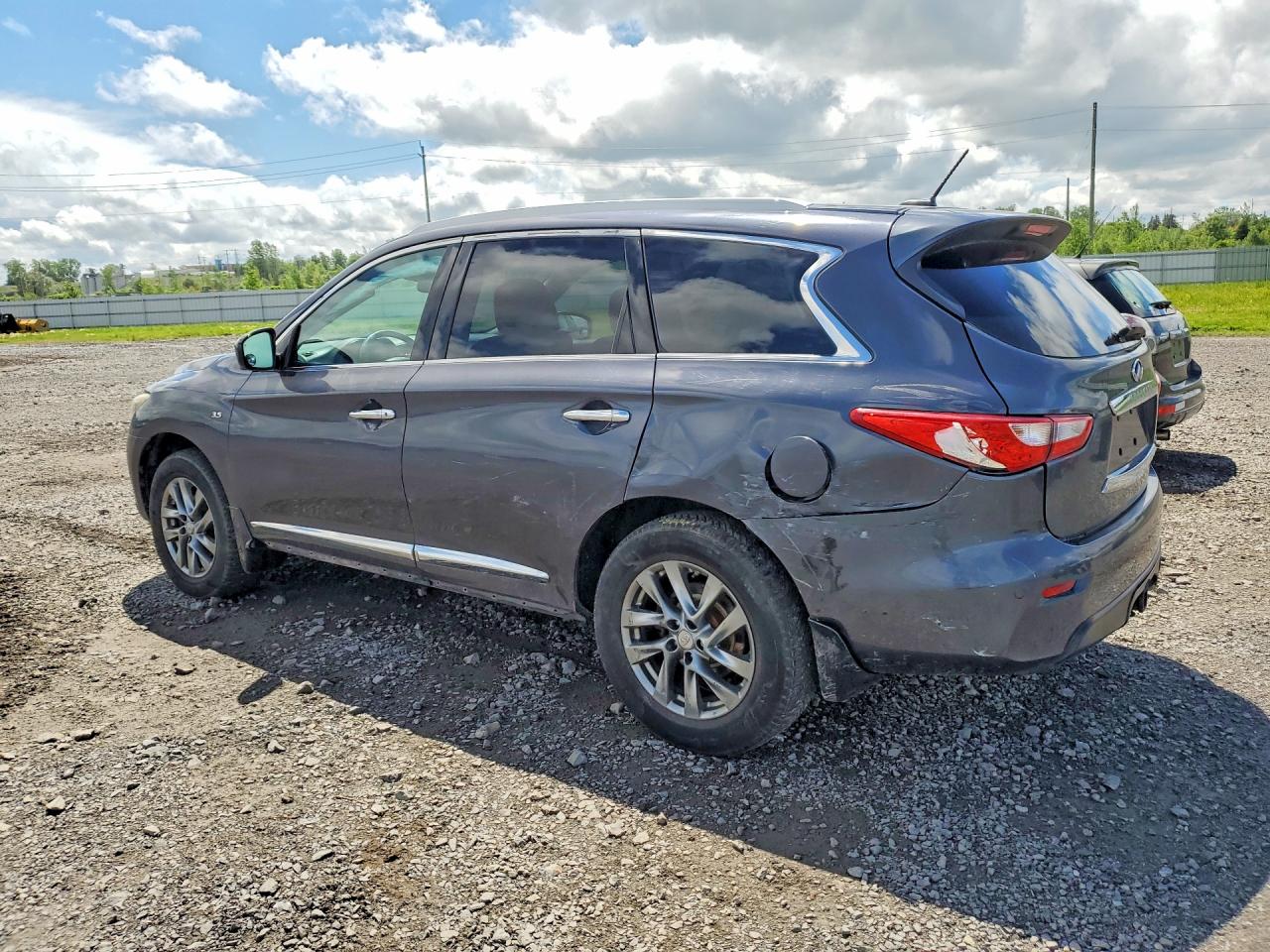 2014 Infiniti Qx60 Base Gray vin: 5N1AL0MM3EC527959