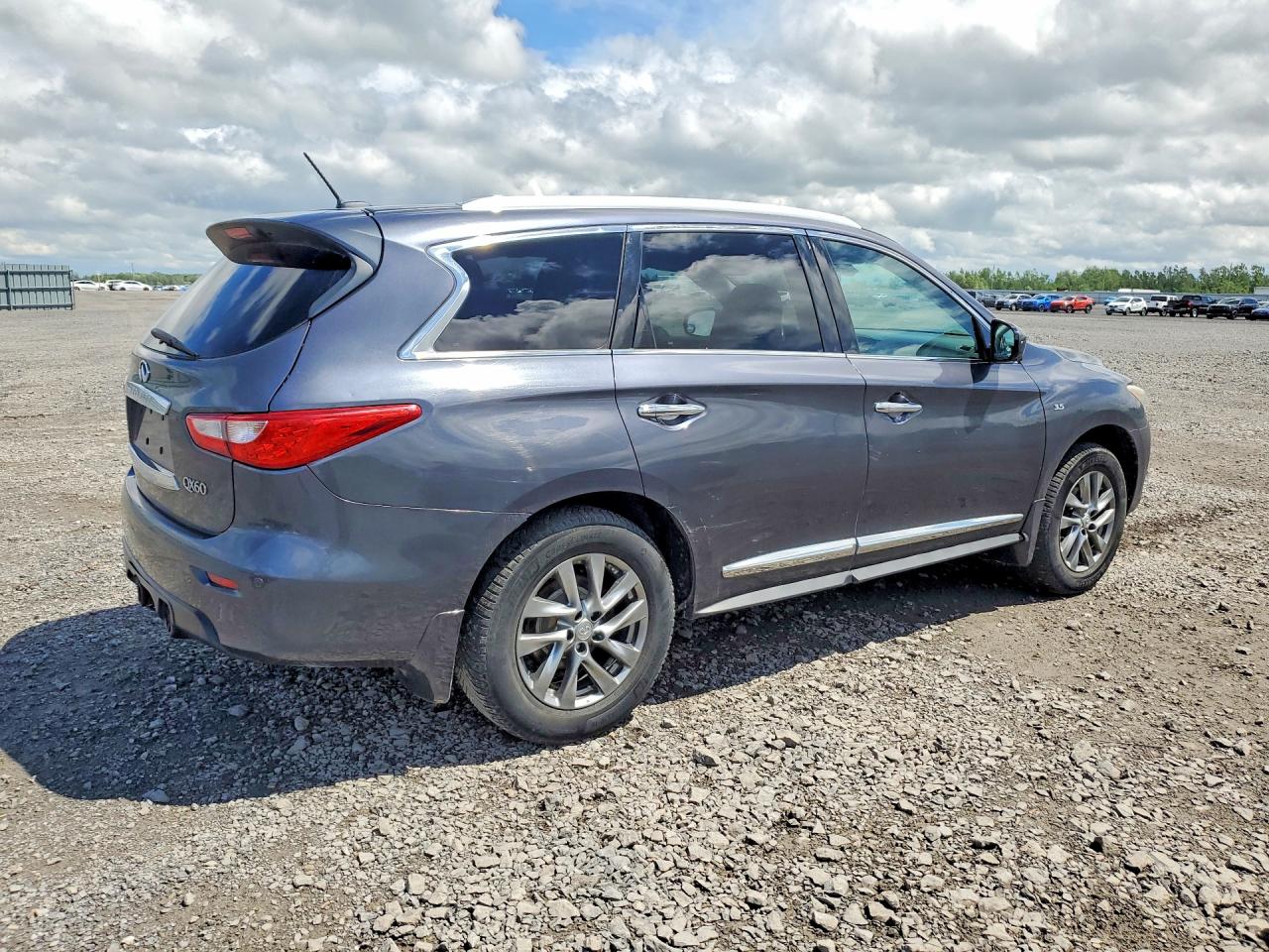 2014 Infiniti Qx60 Base Gray vin: 5N1AL0MM3EC527959