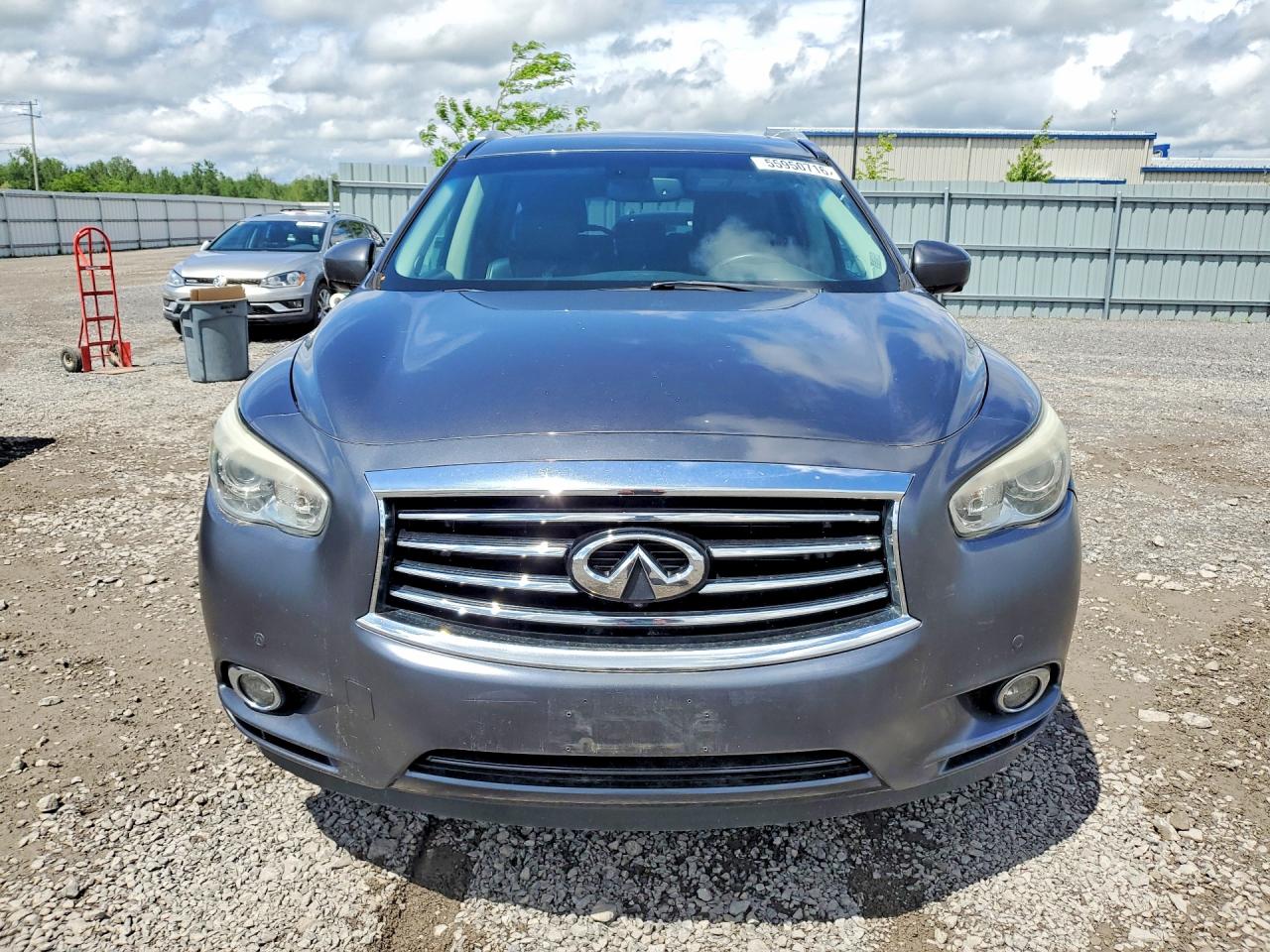 2014 Infiniti Qx60 Base Gray vin: 5N1AL0MM3EC527959