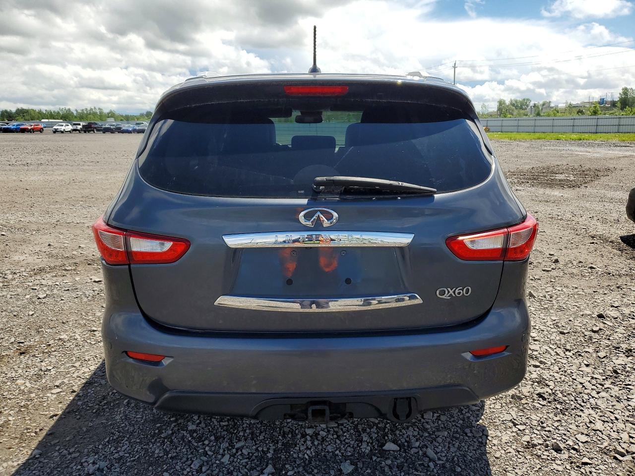 2014 Infiniti Qx60 Base Gray vin: 5N1AL0MM3EC527959