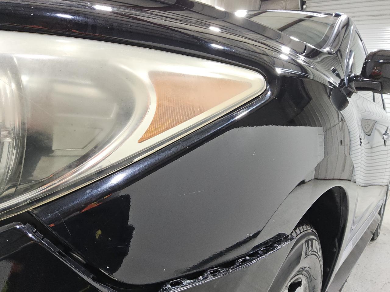 2014 Infiniti Qx60 Base Black vin: 5N1AL0MM3EC528027 Damage: Left Front Fender, Previous Repair, Substandard Repair