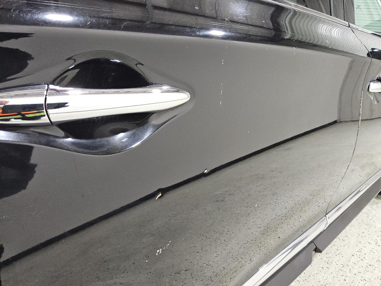 2014 Infiniti Qx60 Base Black vin: 5N1AL0MM3EC528027 Damage: Right Rear Door, Multiple Dents/Paint Damage, 2