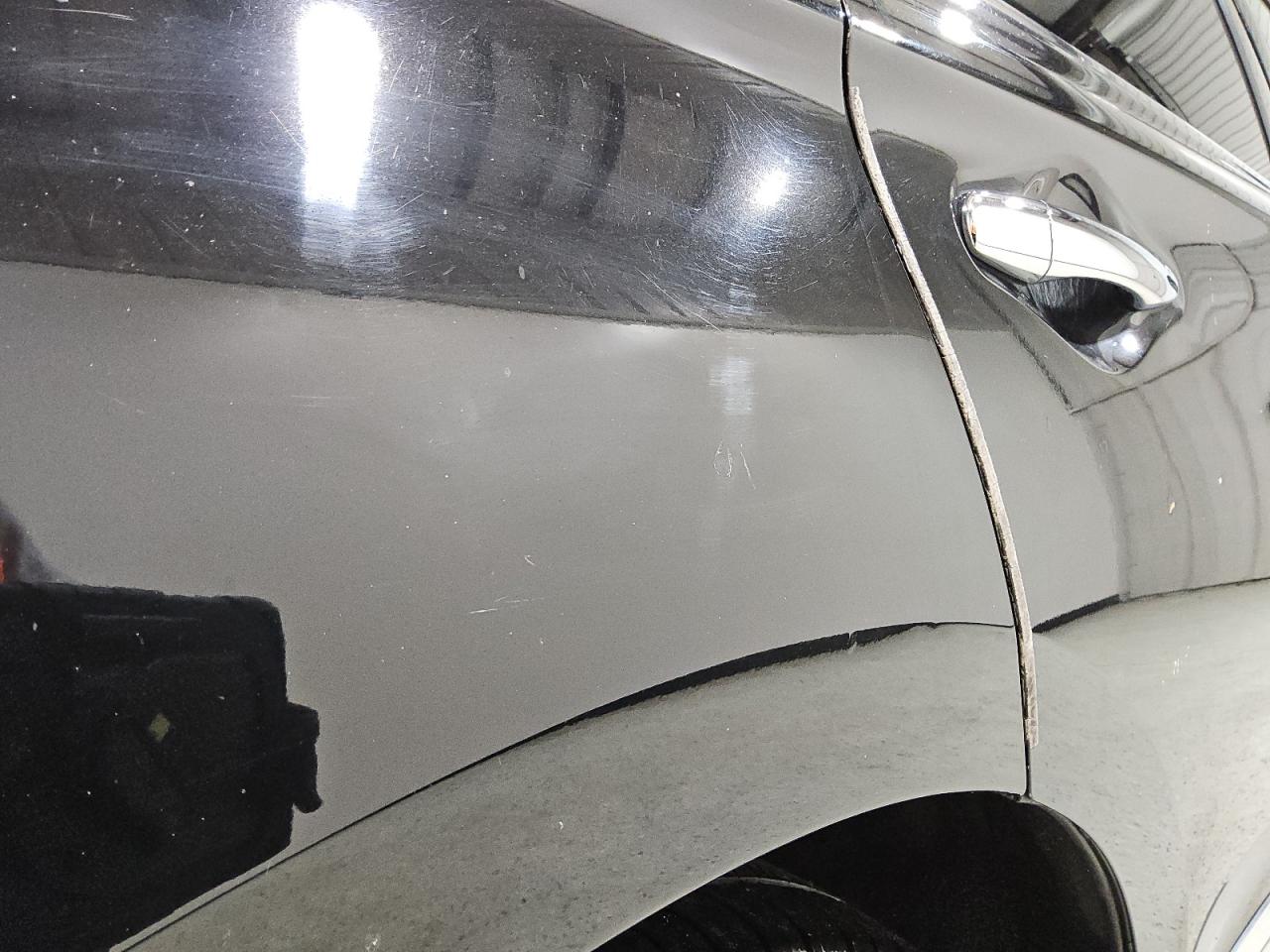 2014 Infiniti Qx60 Base Black vin: 5N1AL0MM3EC528027 Damage: Right Qtr Panel, Previous Repair, Substandard Repair