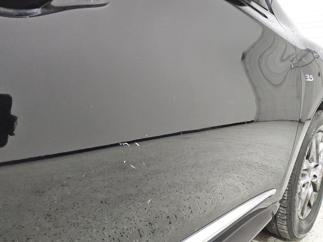 2014 Infiniti Qx60 Base Black vin: 5N1AL0MM3EC528027 Damage: Right Front Door, Heavy Scratch, 2 To 3 Inches