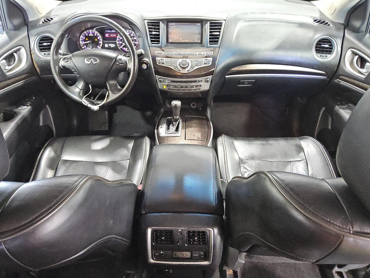2014 Infiniti Qx60 Base Black vin: 5N1AL0MM3EC528027 Damage: Dome Light, Inoperable, Repair Required