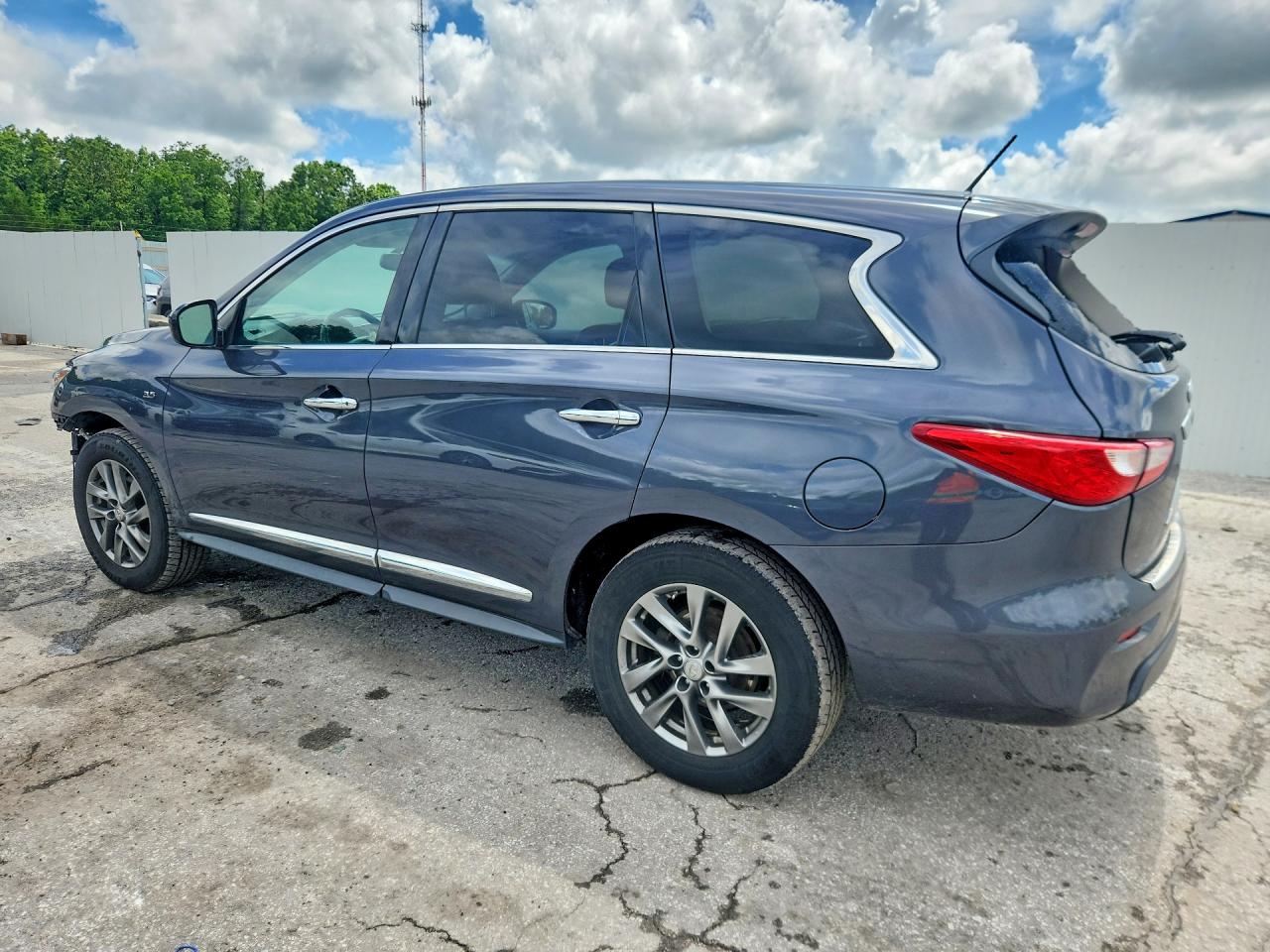 2014 Infiniti Qx60 Base Blue vin: 5N1AL0MM3EC529002