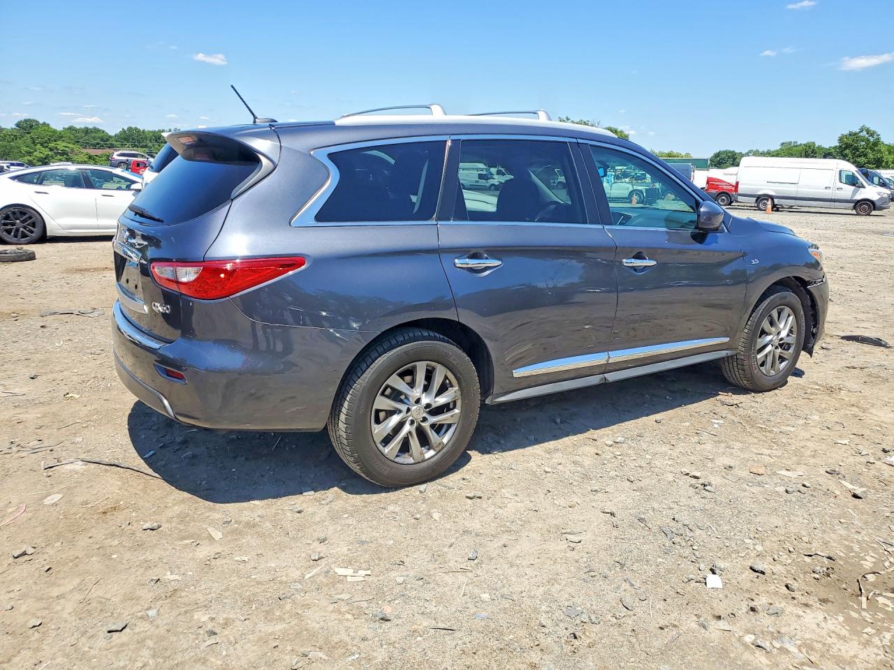 2014 Infiniti Qx60 Base Gray vin: 5N1AL0MM3EC531705
