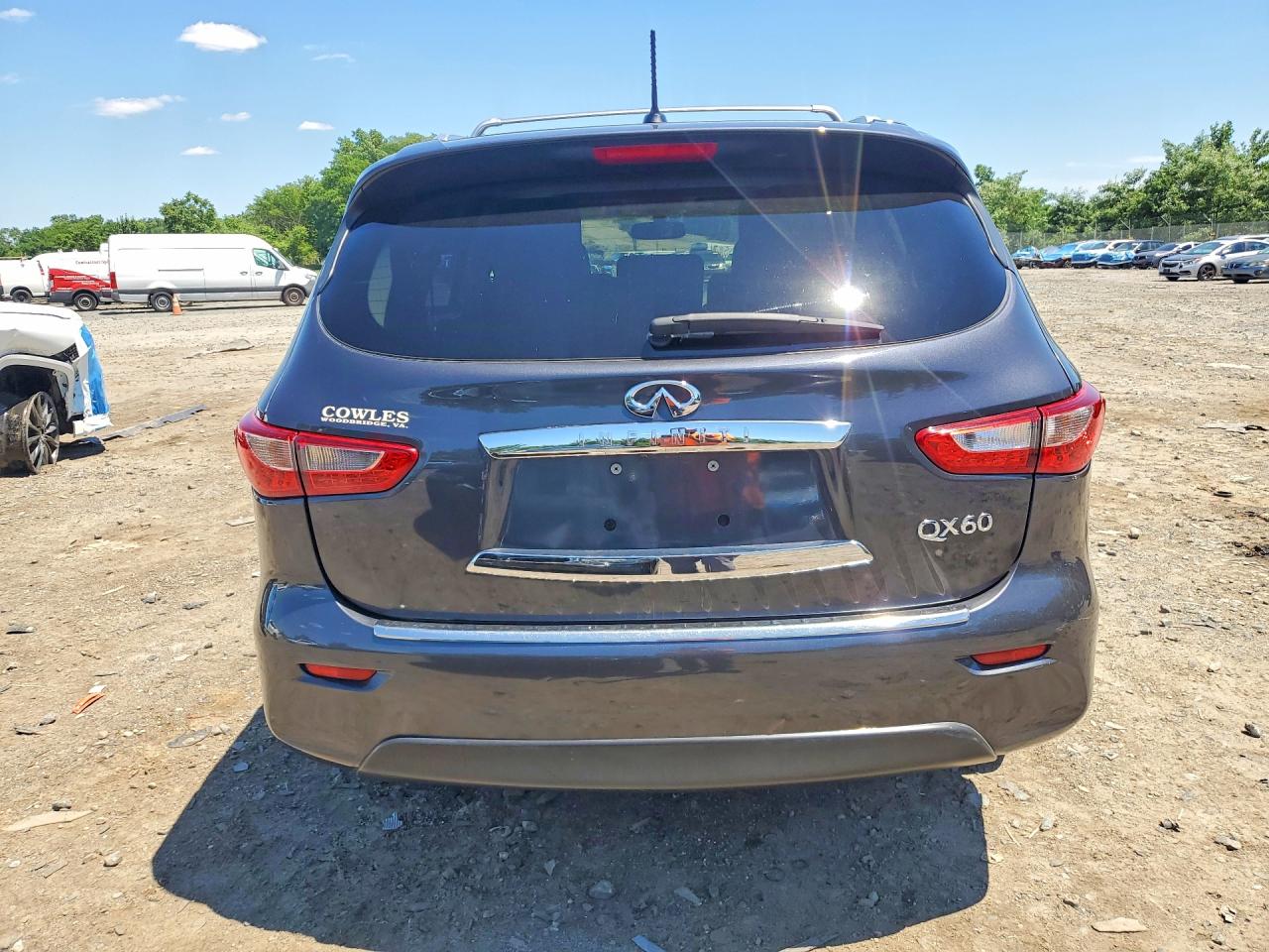 2014 Infiniti Qx60 Base Gray vin: 5N1AL0MM3EC531705