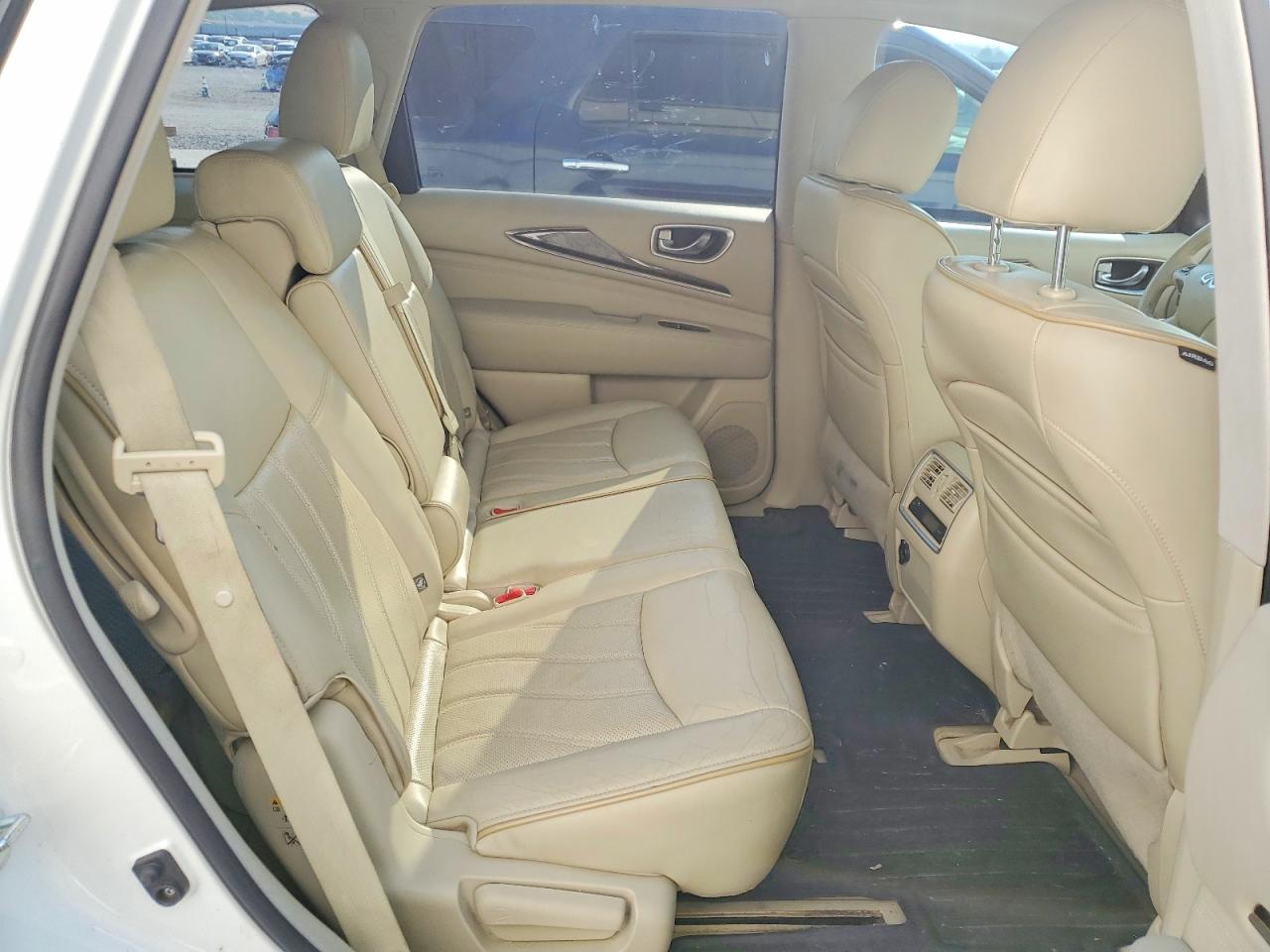 2014 Infiniti Qx60 Base White vin: 5N1AL0MM3EC533258