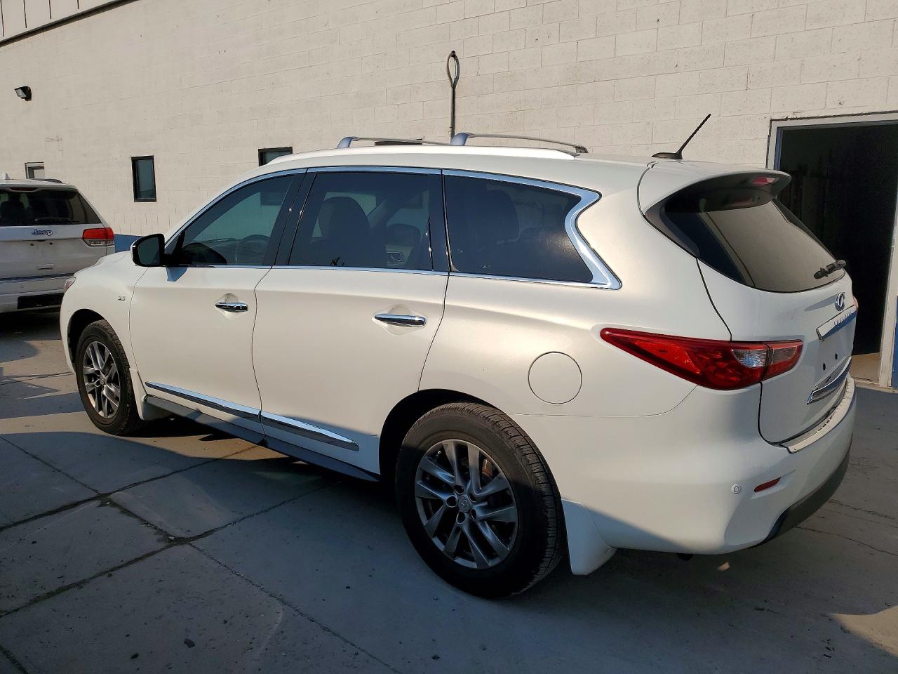 2014 Infiniti Qx60 Base White vin: 5N1AL0MM3EC533258