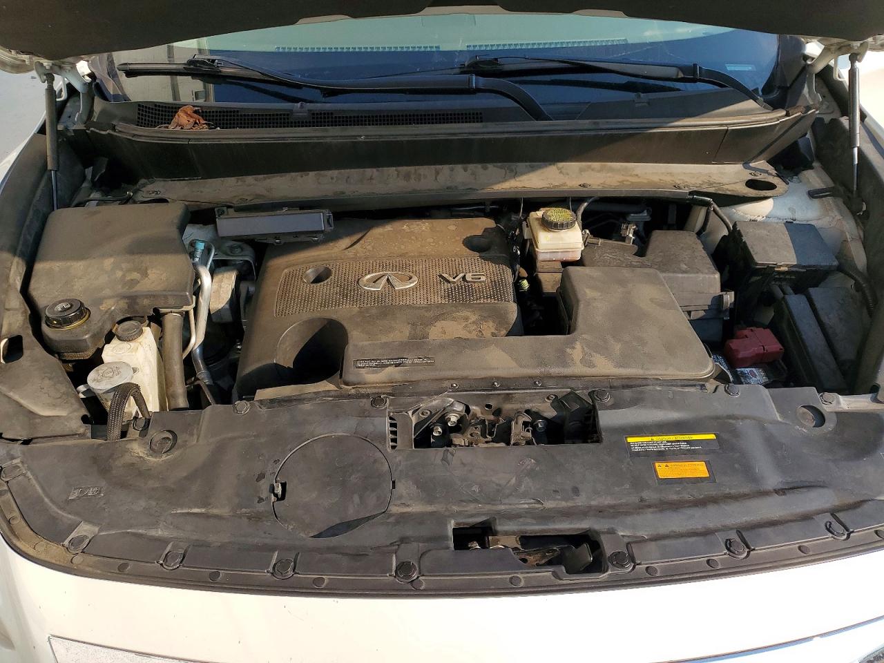 2014 Infiniti Qx60 Base White vin: 5N1AL0MM3EC533258