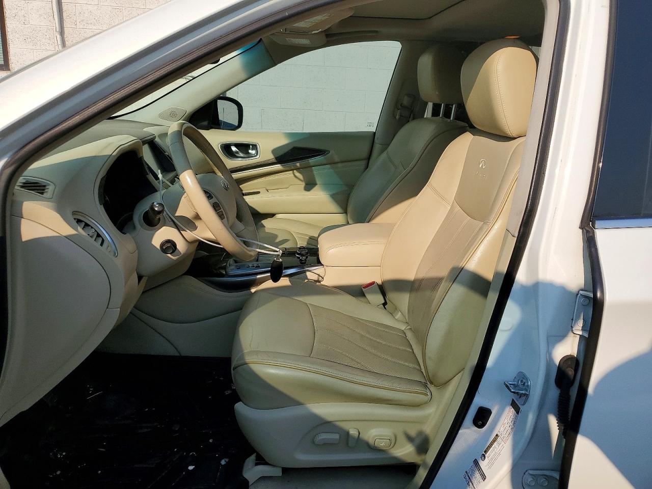 2014 Infiniti Qx60 Base White vin: 5N1AL0MM3EC533258