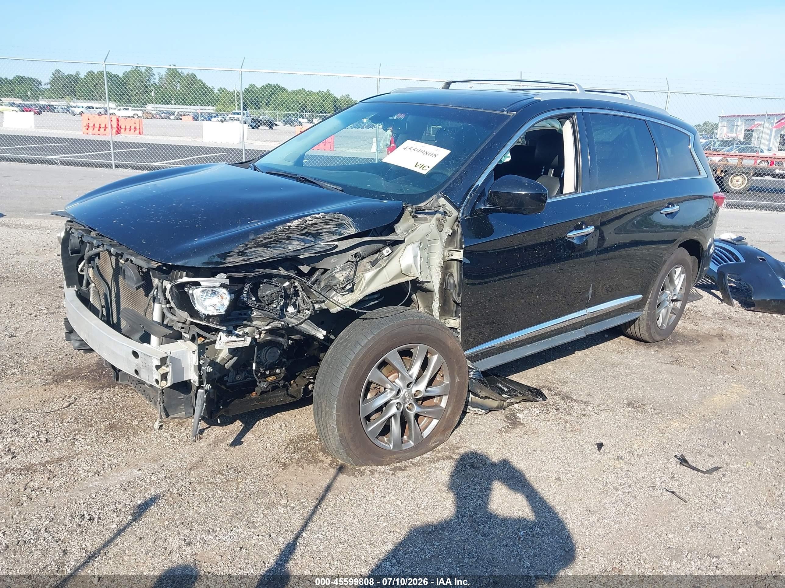 2014 Infiniti Qx60   Black vin: 5N1AL0MM3EC534006