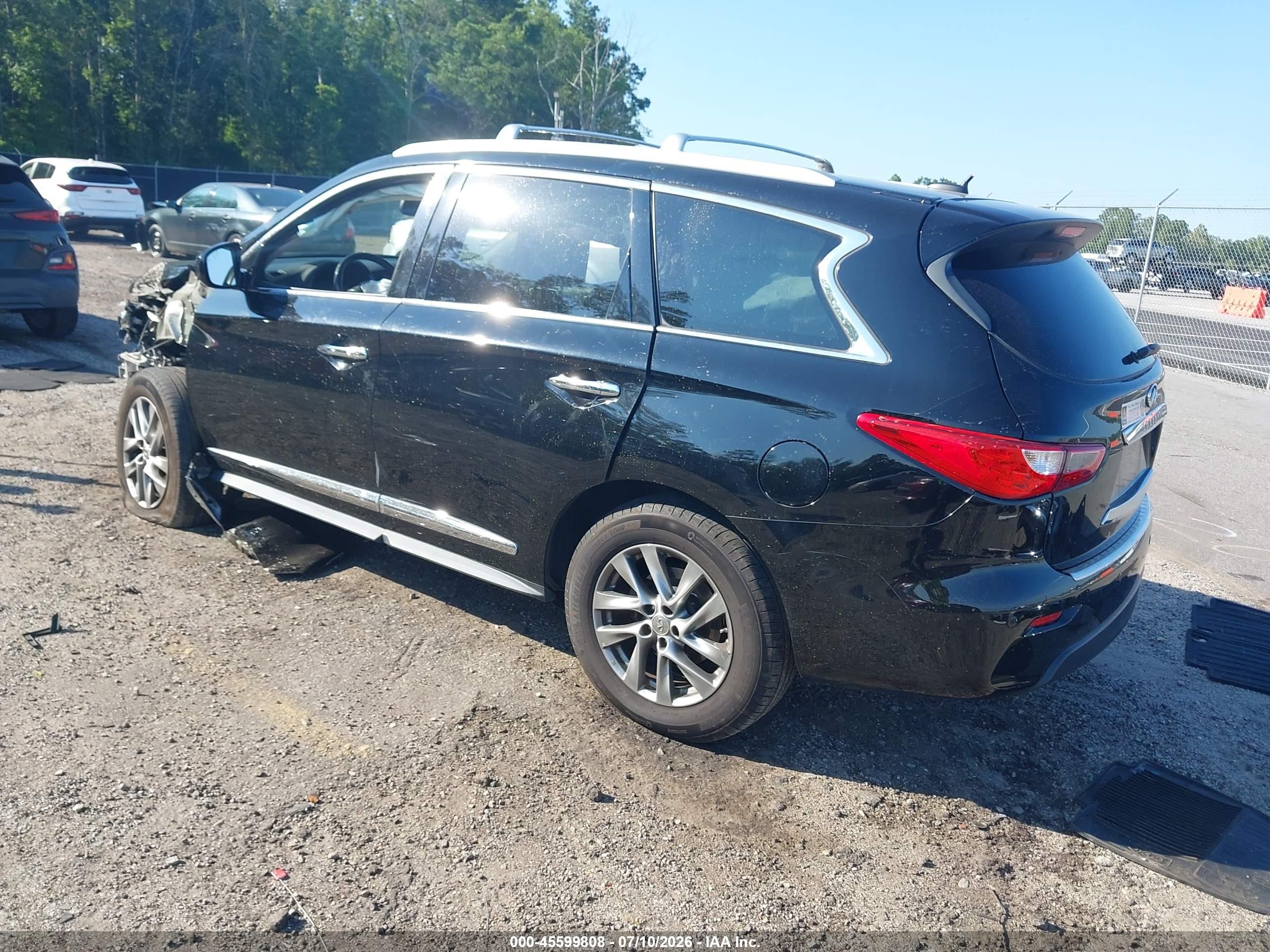 2014 Infiniti Qx60   Black vin: 5N1AL0MM3EC534006