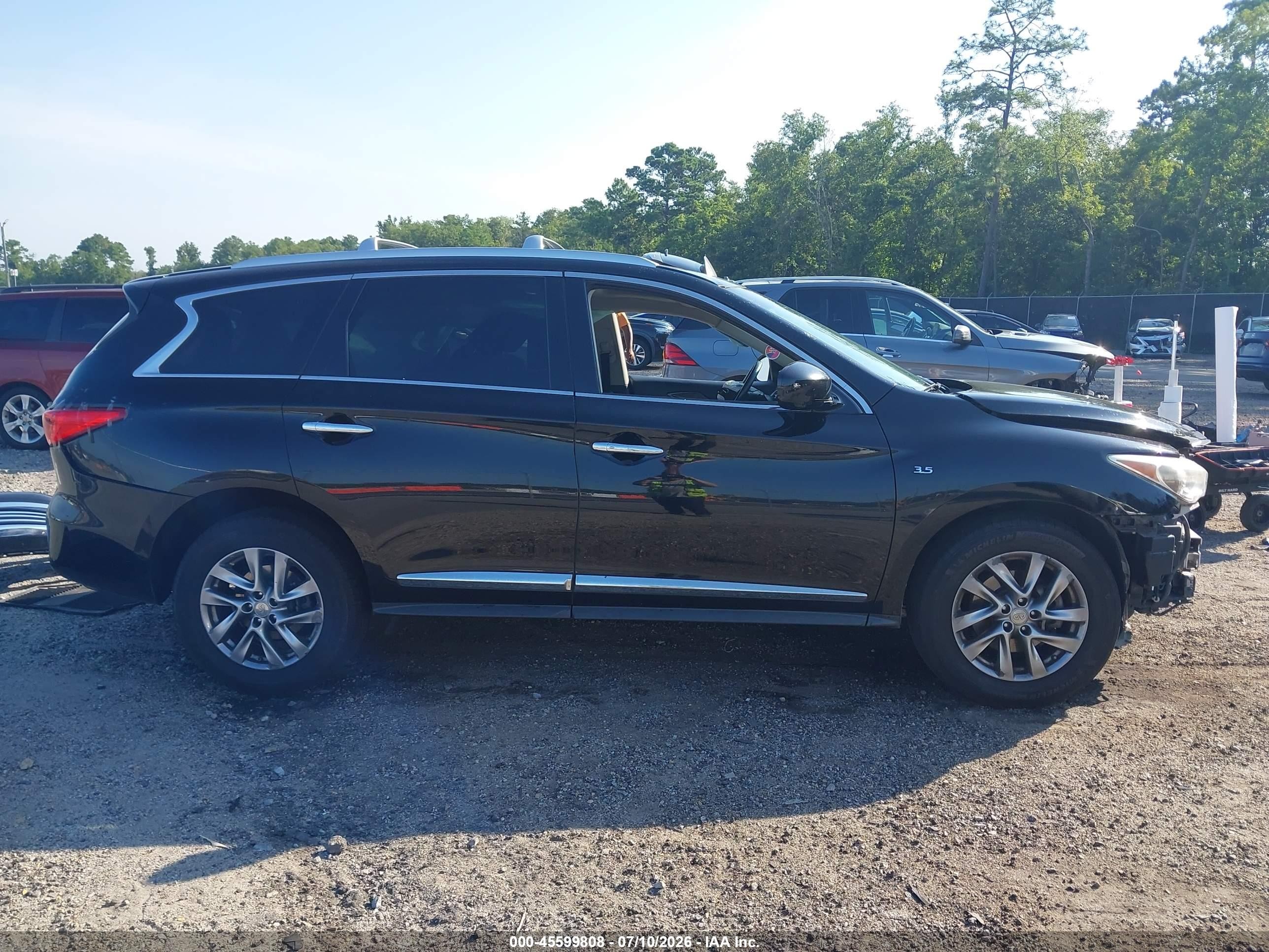 2014 Infiniti Qx60   Black vin: 5N1AL0MM3EC534006