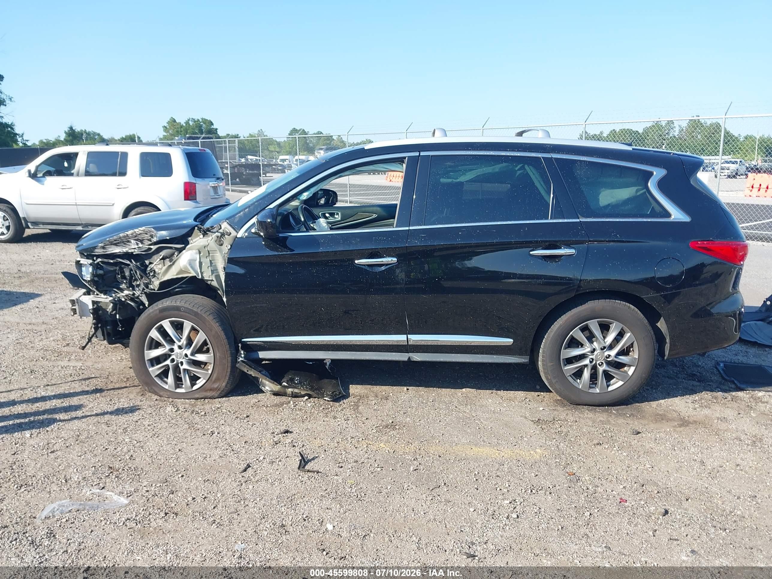 2014 Infiniti Qx60   Black vin: 5N1AL0MM3EC534006