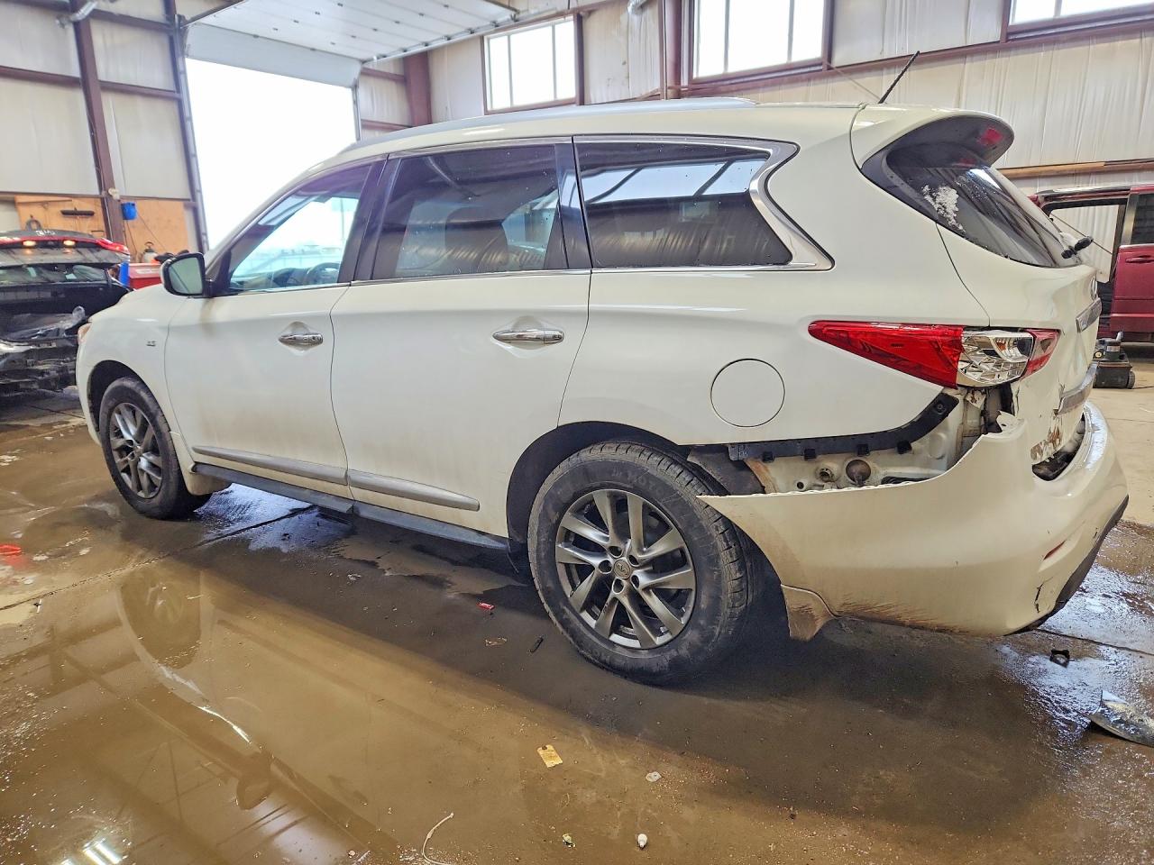2014 Infiniti Qx60 Base White vin: 5N1AL0MM3EC539691