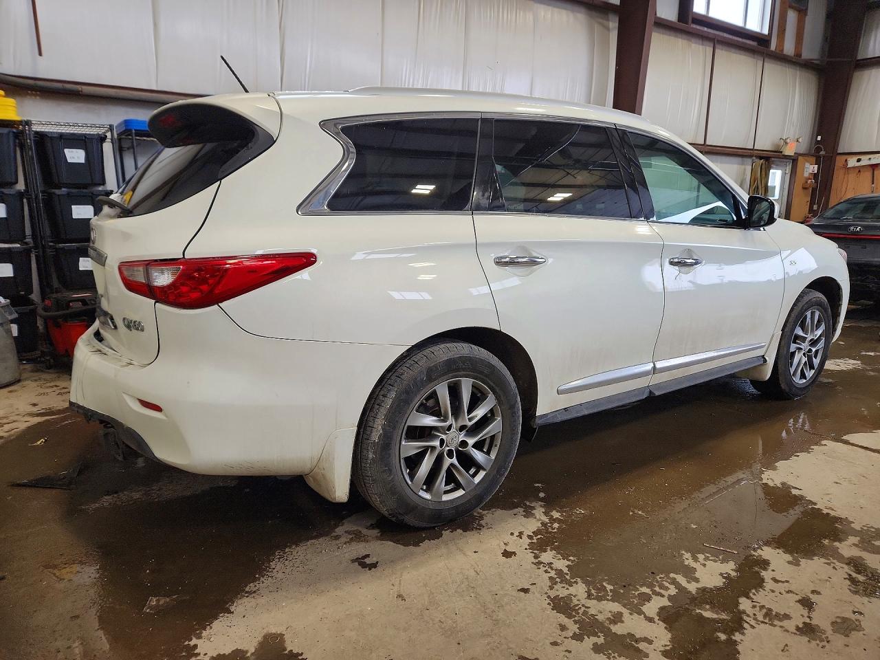 2014 Infiniti Qx60 Base White vin: 5N1AL0MM3EC539691