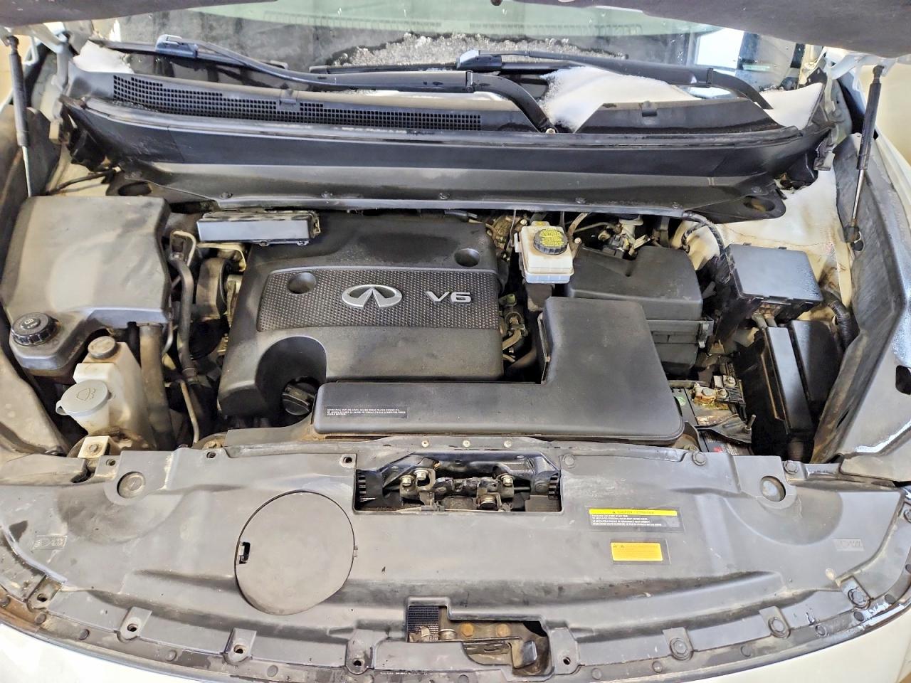 2014 Infiniti Qx60 Base White vin: 5N1AL0MM3EC539691