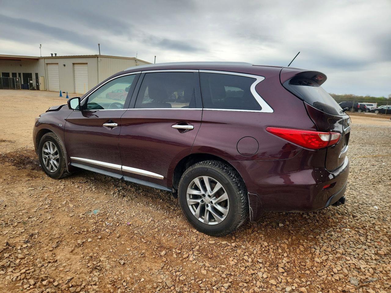 2014 Infiniti Qx60 Base Burgundy vin: 5N1AL0MM3EC540940