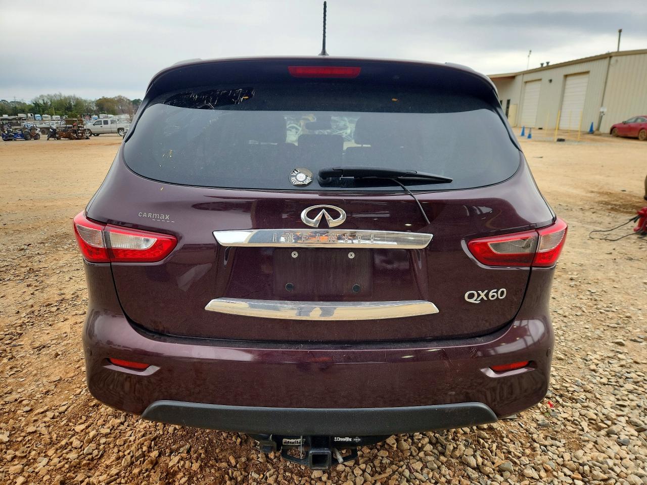 2014 Infiniti Qx60 Base Burgundy vin: 5N1AL0MM3EC540940