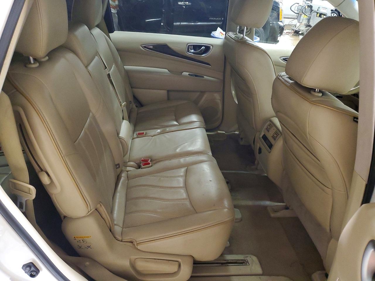 2014 Infiniti Qx60 Base White vin: 5N1AL0MM3EC543112