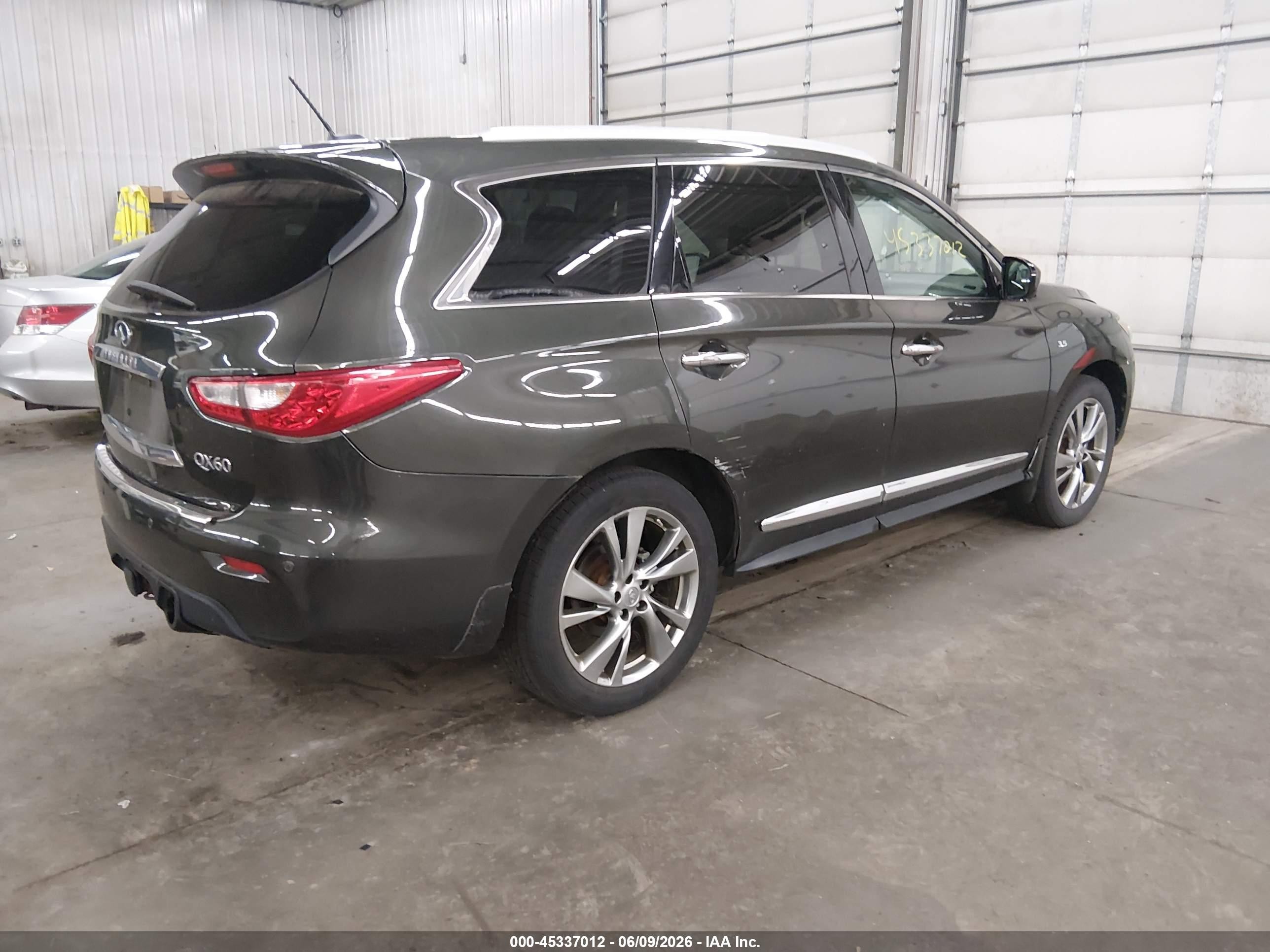 2014 Infiniti Qx60   Green vin: 5N1AL0MM3EC545555