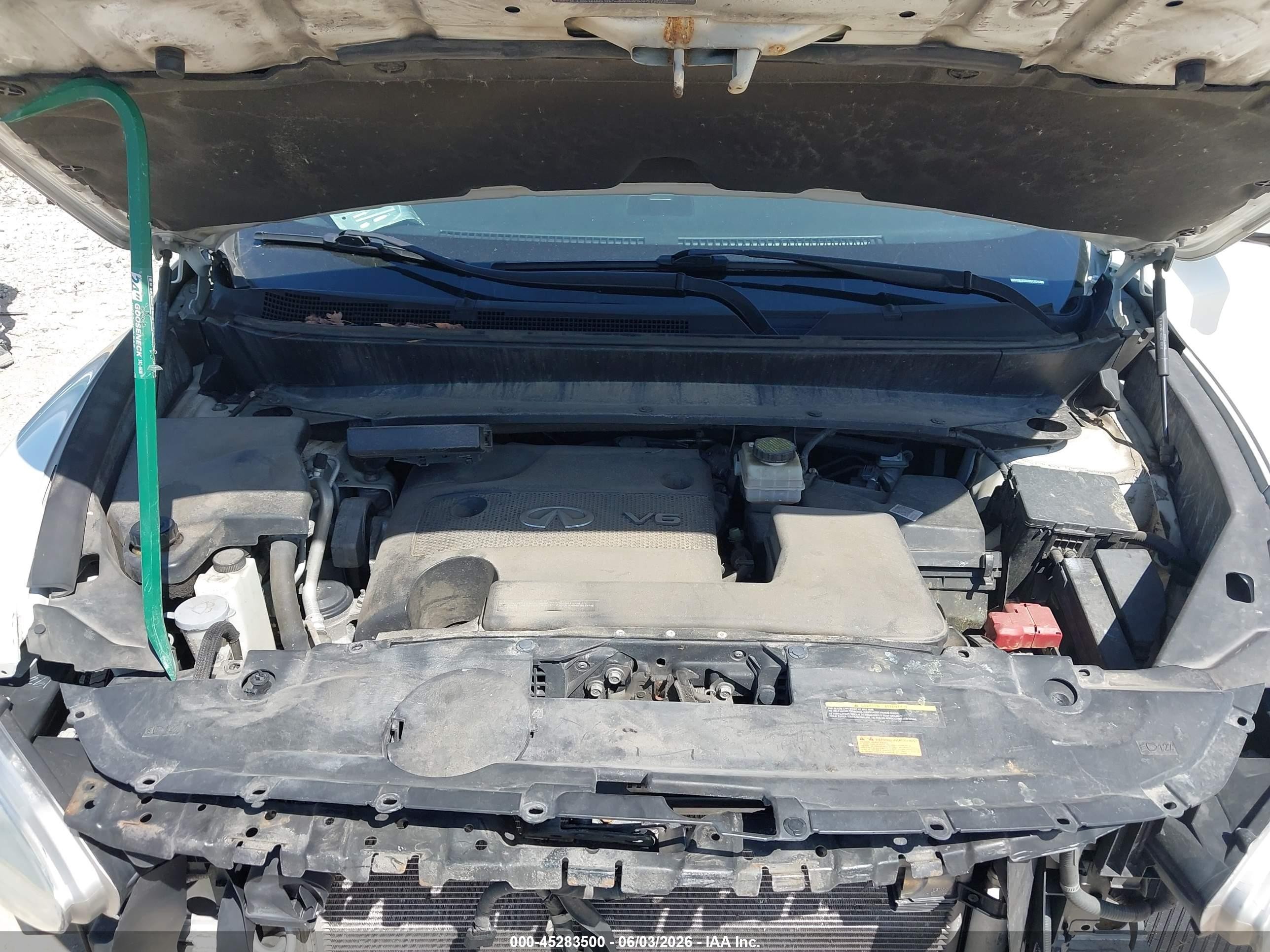 2014 Infiniti Qx60   White vin: 5N1AL0MM3EC547578