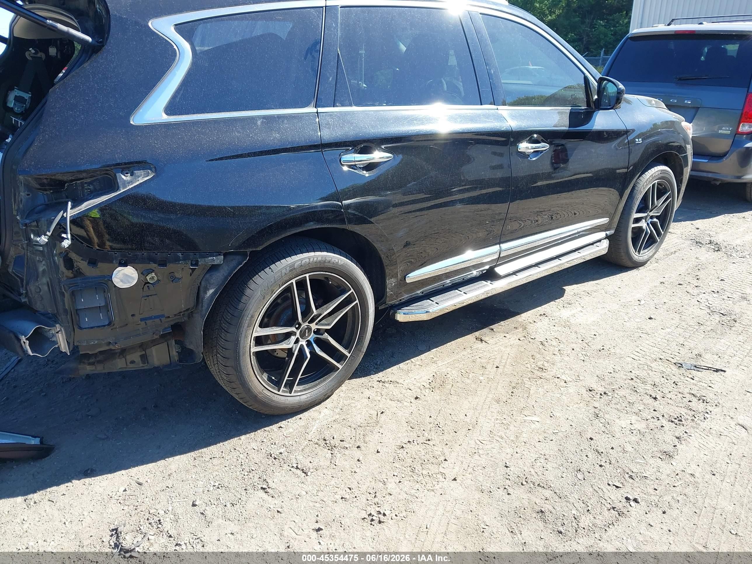 2014 Infiniti Qx60   Black vin: 5N1AL0MM3EC549959