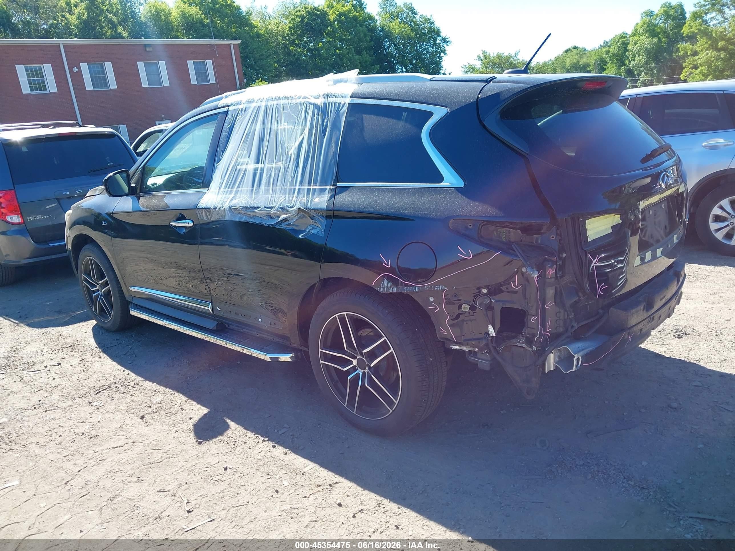 2014 Infiniti Qx60   Black vin: 5N1AL0MM3EC549959