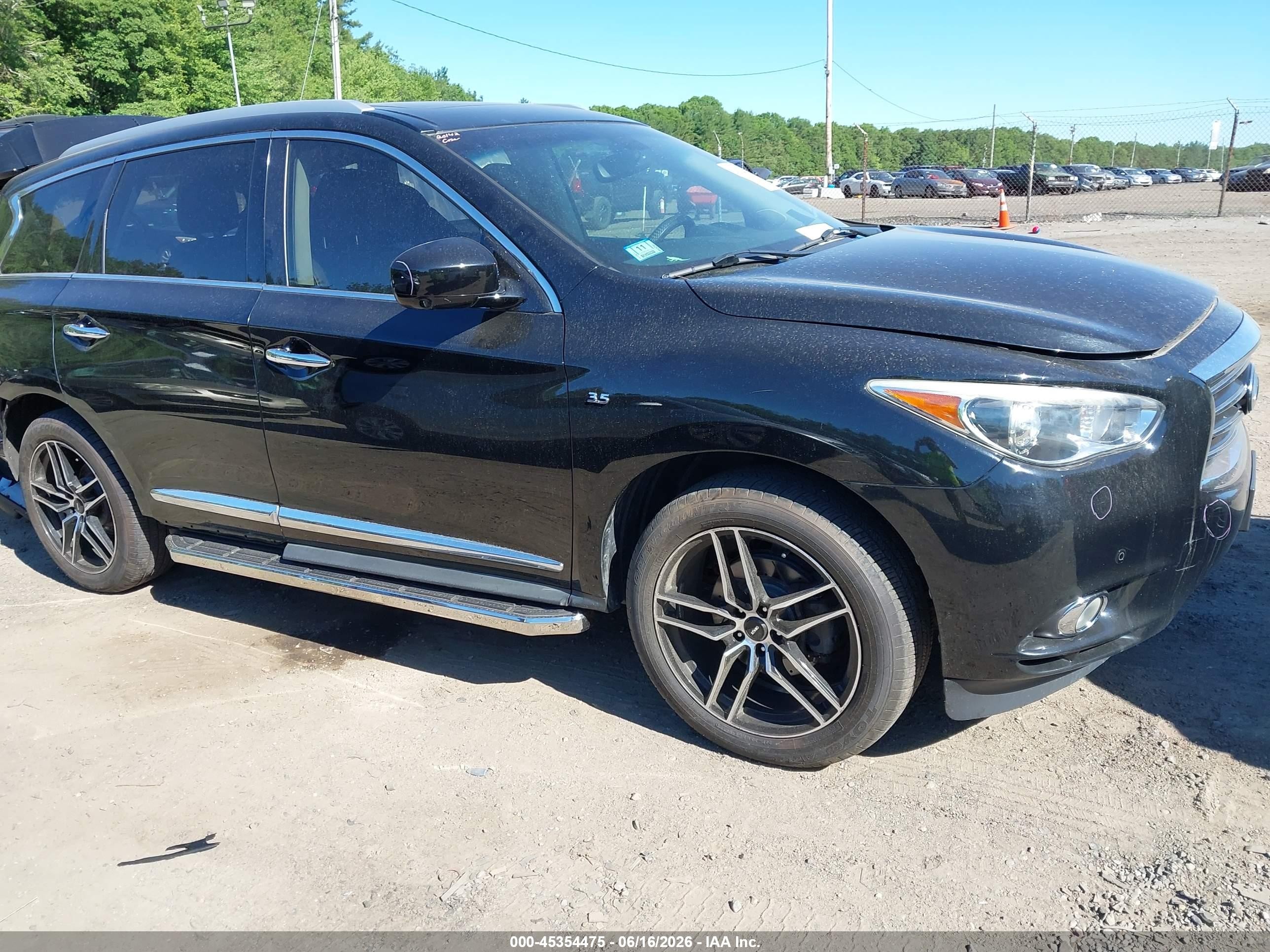 2014 Infiniti Qx60   Black vin: 5N1AL0MM3EC549959