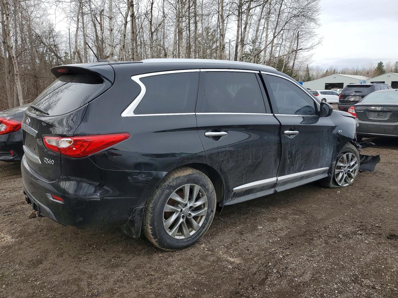 2014 Infiniti Qx60 Base Black vin: 5N1AL0MM3EC550352