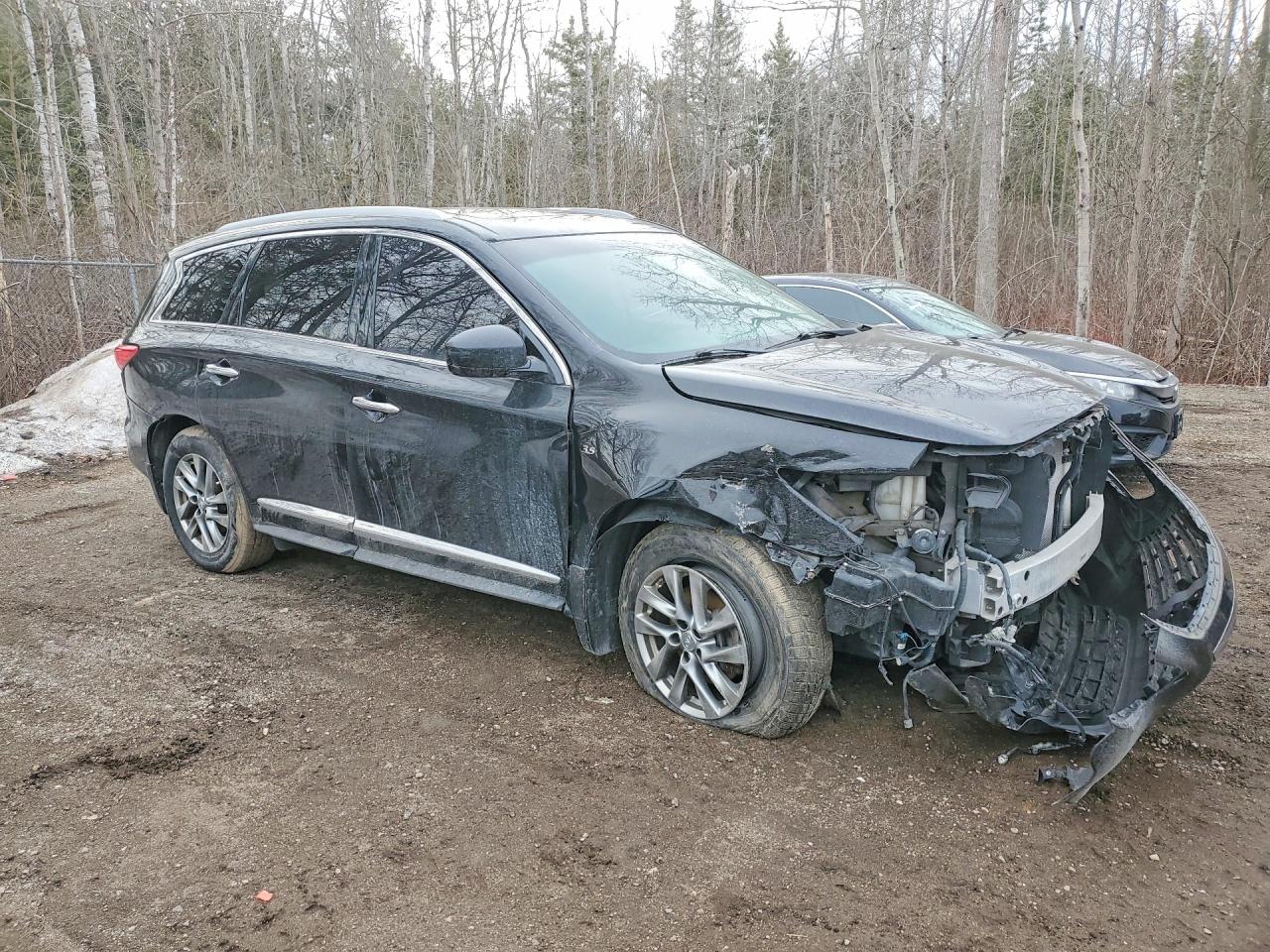 2014 Infiniti Qx60 Base Black vin: 5N1AL0MM3EC550352