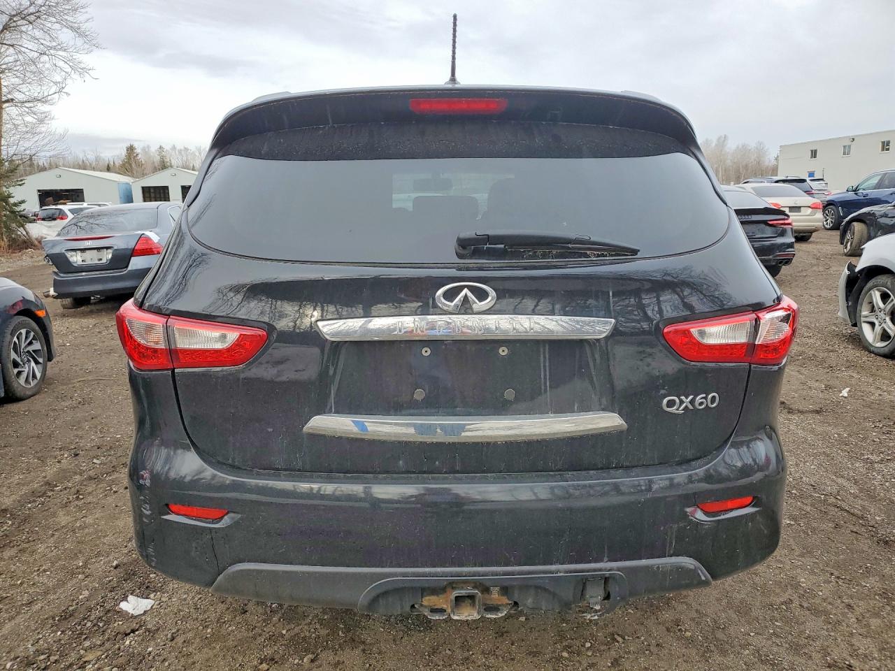 2014 Infiniti Qx60 Base Black vin: 5N1AL0MM3EC550352