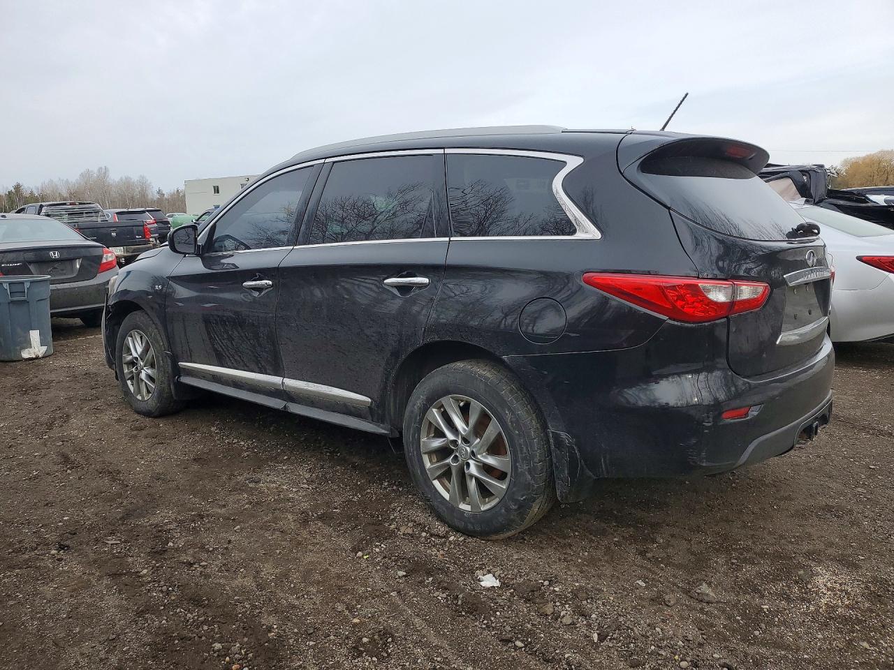 2014 Infiniti Qx60 Base Black vin: 5N1AL0MM3EC550352
