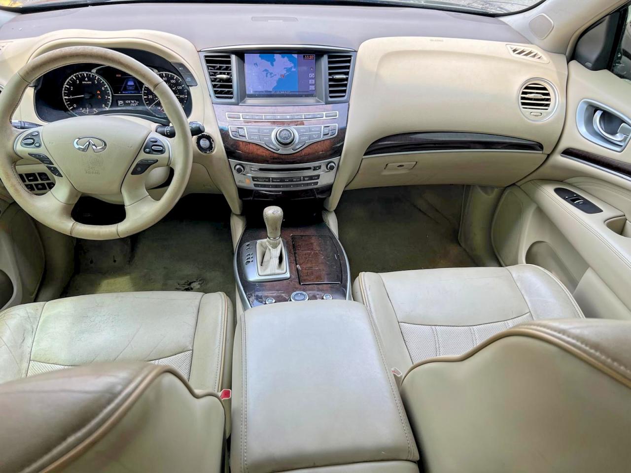 2014 Infiniti Qx60 Base Blue vin: 5N1AL0MM3EC551372