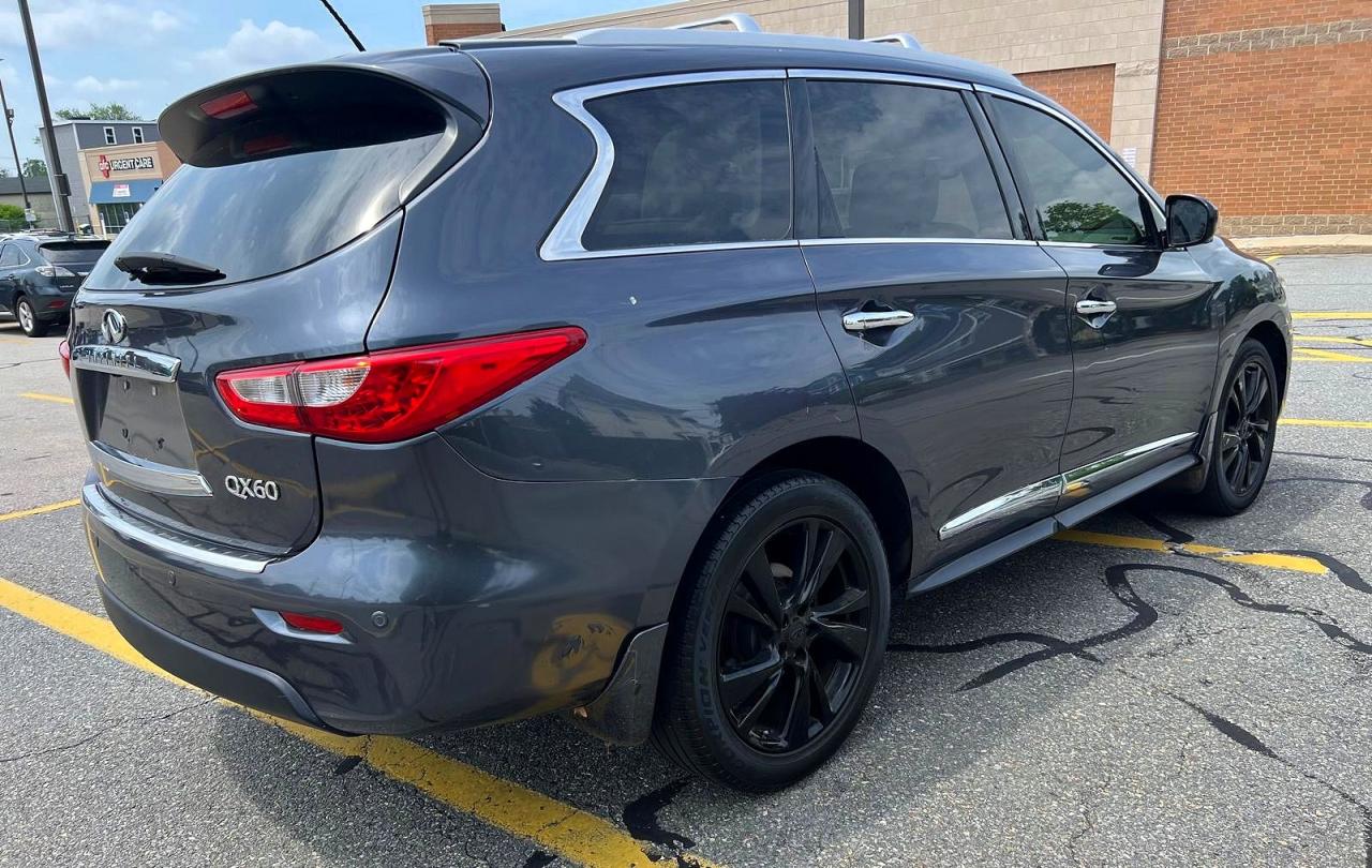 2014 Infiniti Qx60 Base Blue vin: 5N1AL0MM3EC551372