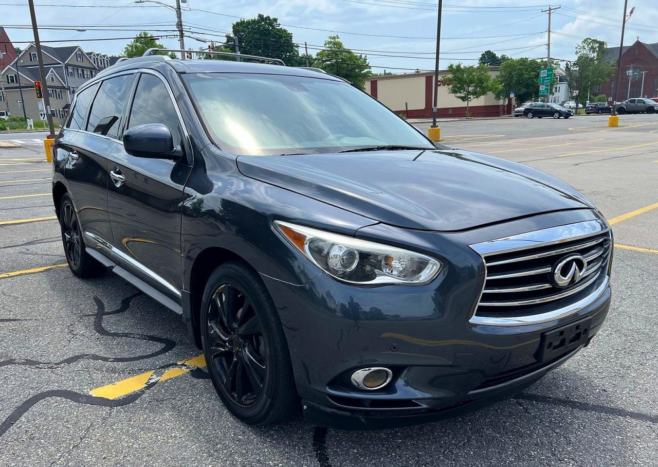 2014 Infiniti Qx60 Base Blue vin: 5N1AL0MM3EC551372