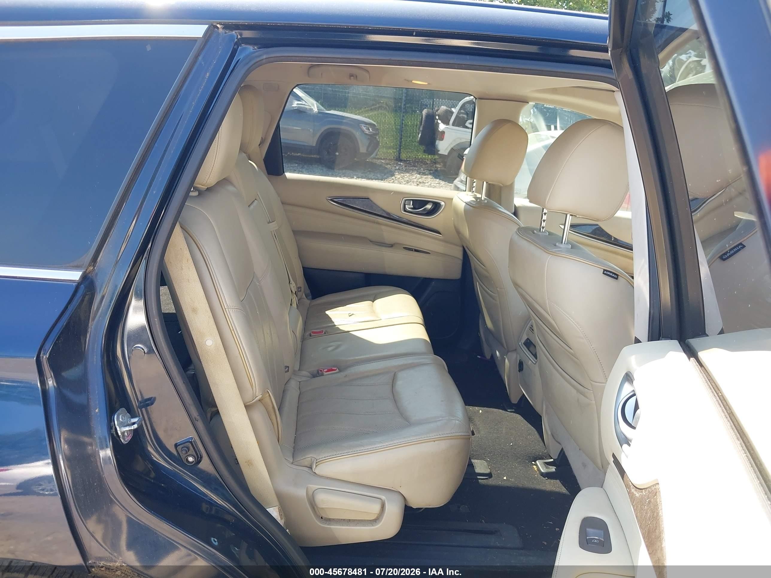 2015 Infiniti Qx60   Dark Blue vin: 5N1AL0MM3FC507969