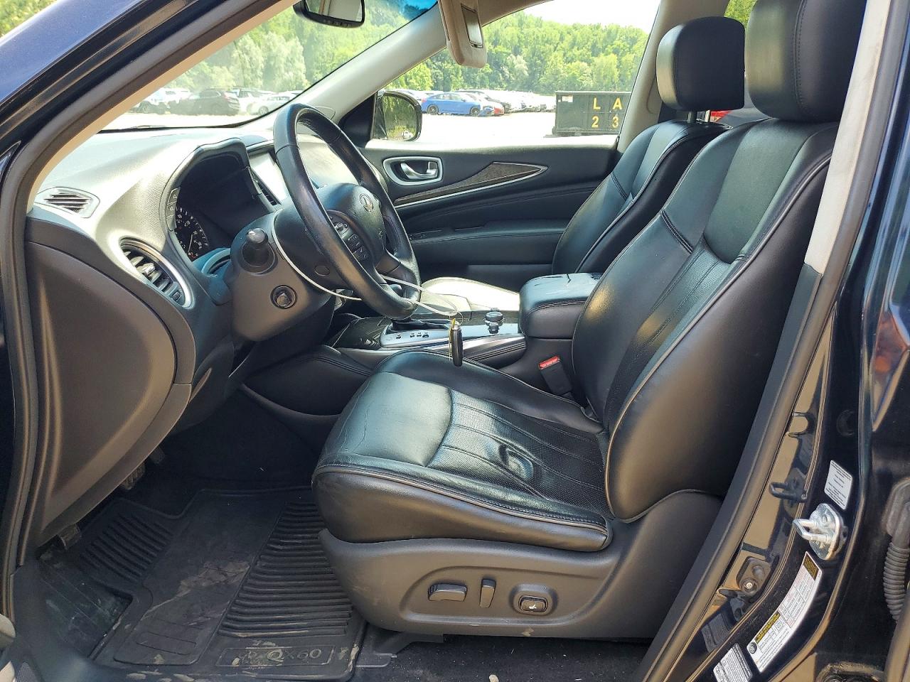2015 Infiniti Qx60 Base Black vin: 5N1AL0MM3FC510029