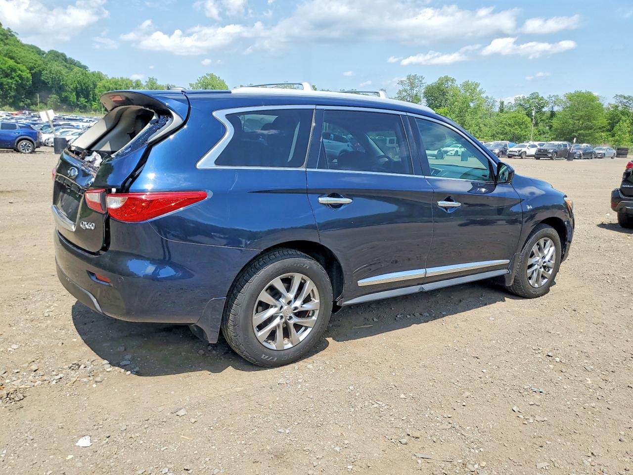 2015 Infiniti Qx60 Base Black vin: 5N1AL0MM3FC510029