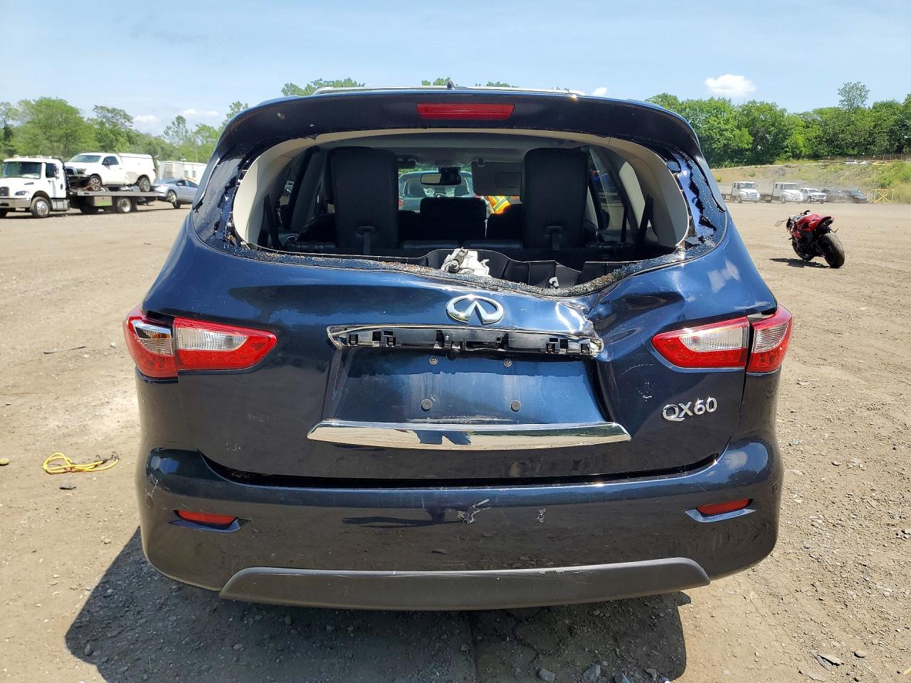 2015 Infiniti Qx60 Base Black vin: 5N1AL0MM3FC510029