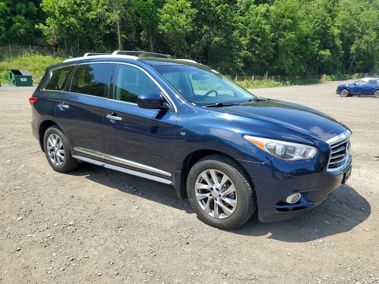 2015 Infiniti Qx60 Base Black vin: 5N1AL0MM3FC510029