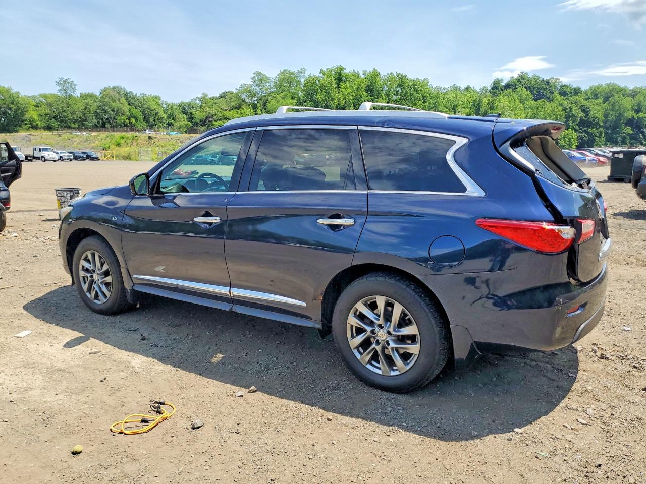 2015 Infiniti Qx60 Base Black vin: 5N1AL0MM3FC510029