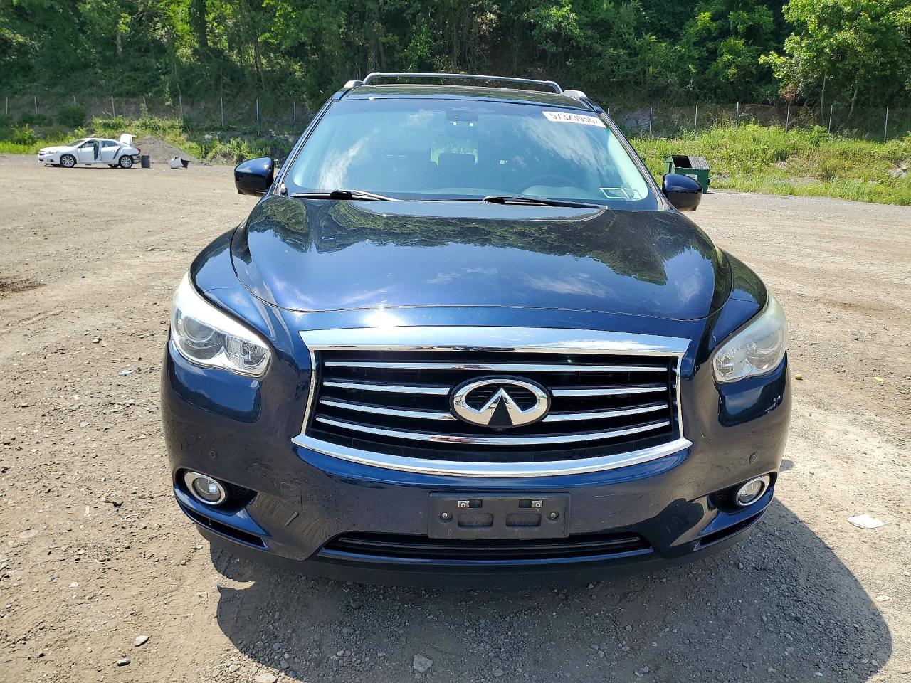 2015 Infiniti Qx60 Base Black vin: 5N1AL0MM3FC510029