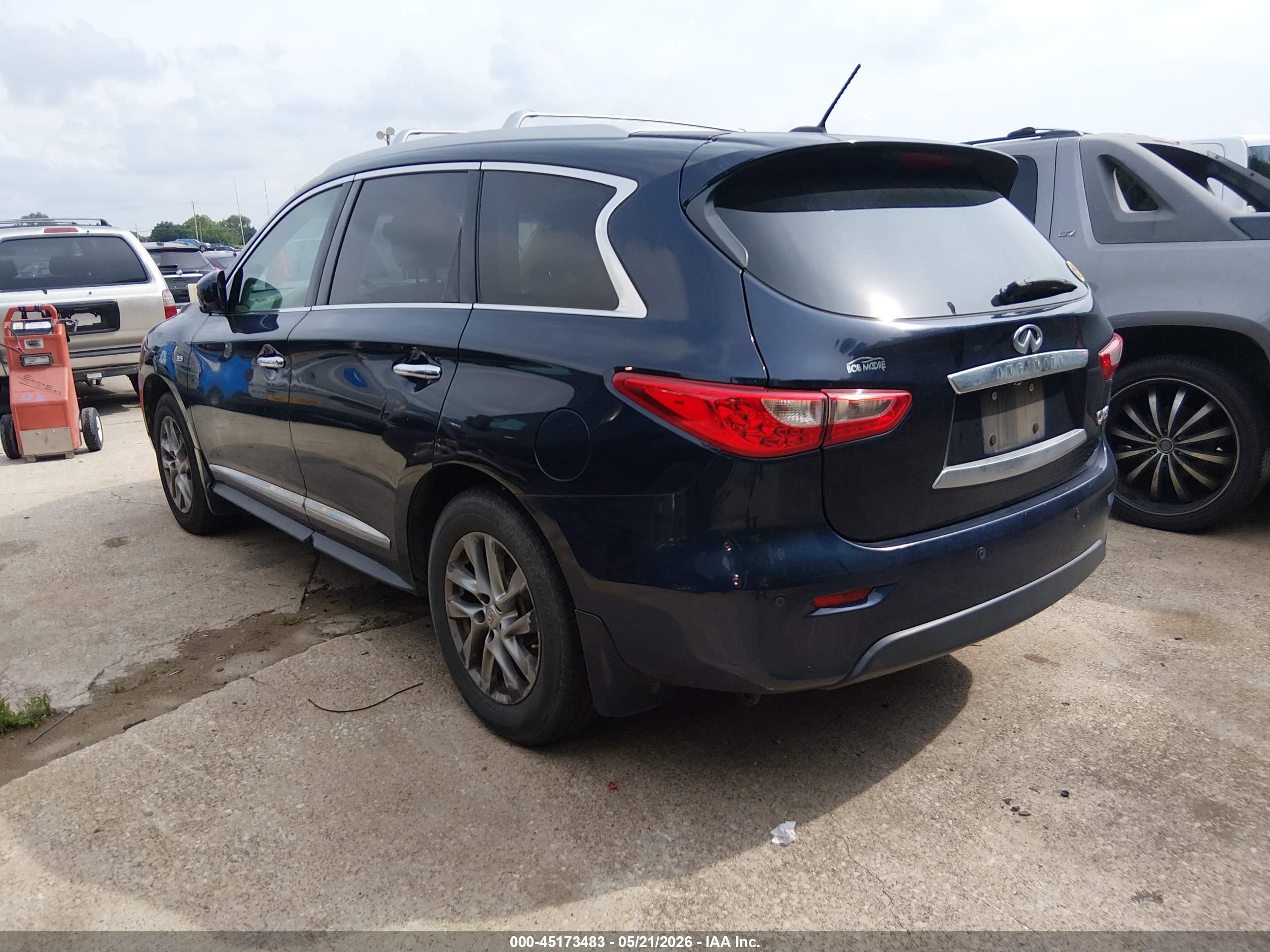 2015 Infiniti Qx60   Blue vin: 5N1AL0MM3FC513514