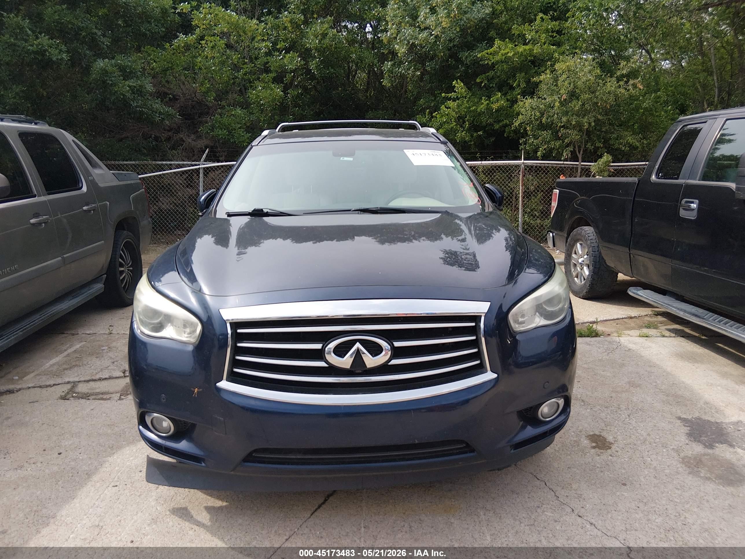 2015 Infiniti Qx60   Blue vin: 5N1AL0MM3FC513514