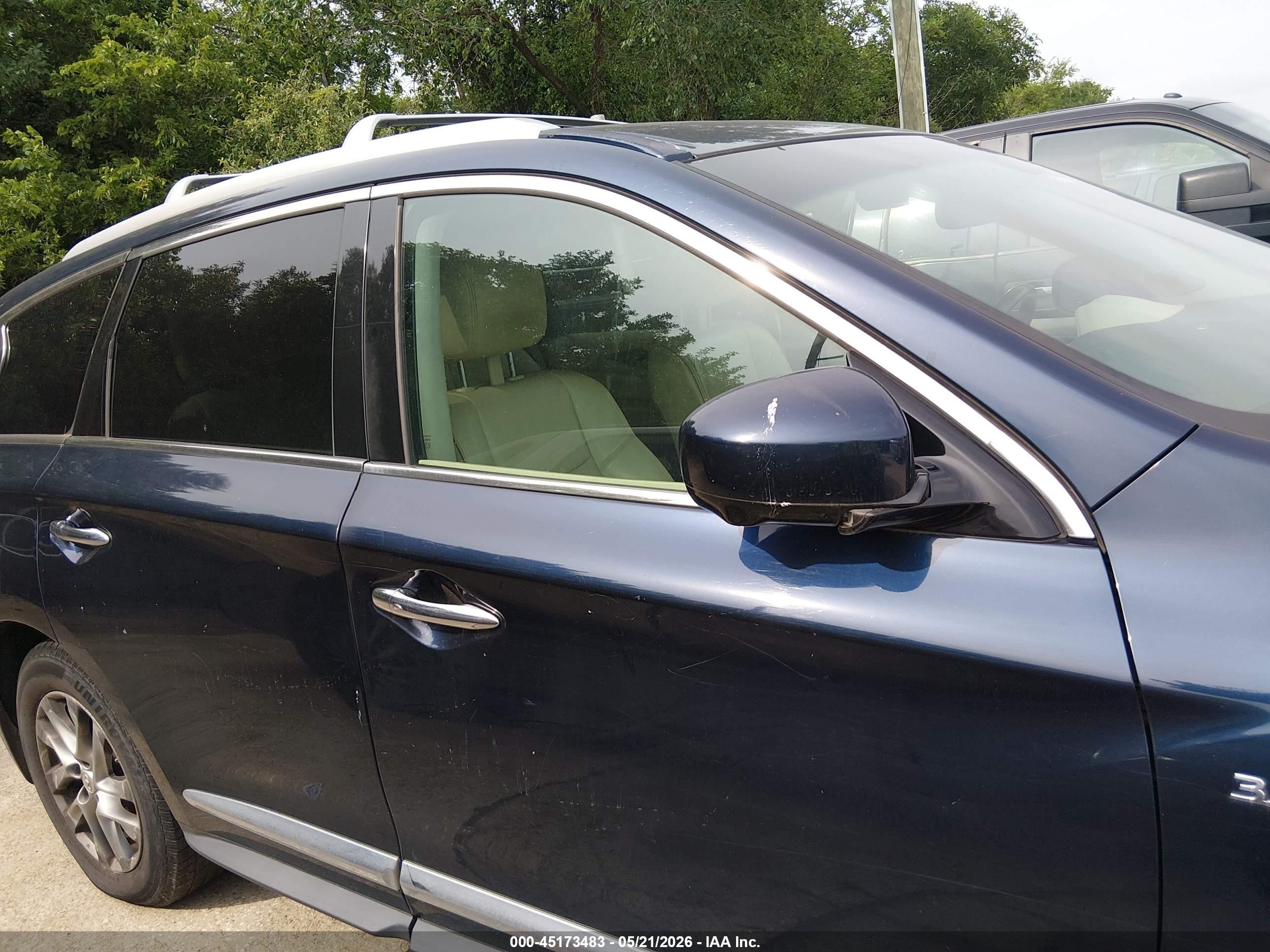 2015 Infiniti Qx60   Blue vin: 5N1AL0MM3FC513514